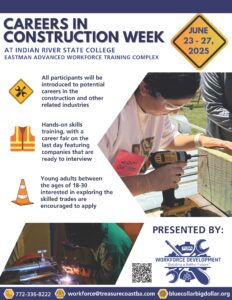 Careers in Construction Week 2025 Flyer. Wporkforce Development