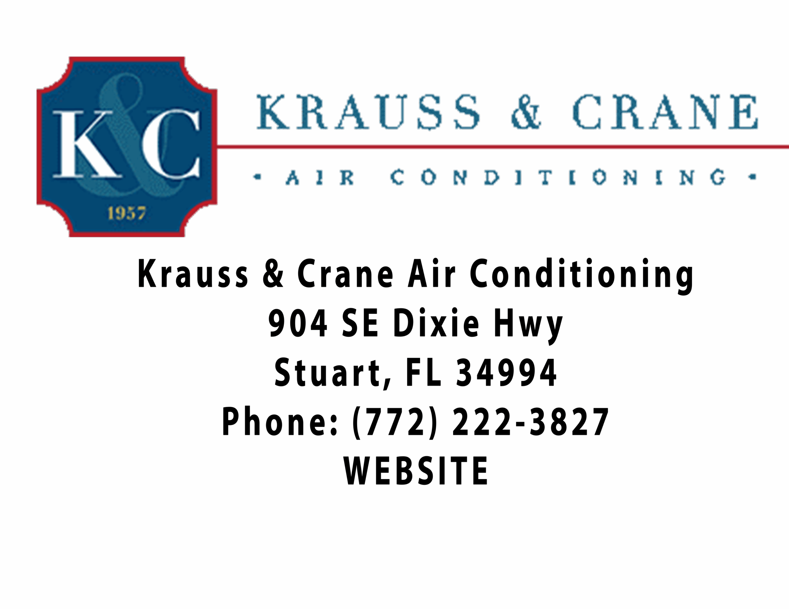 KRAUSS & CRANE AIR CONDITIONING