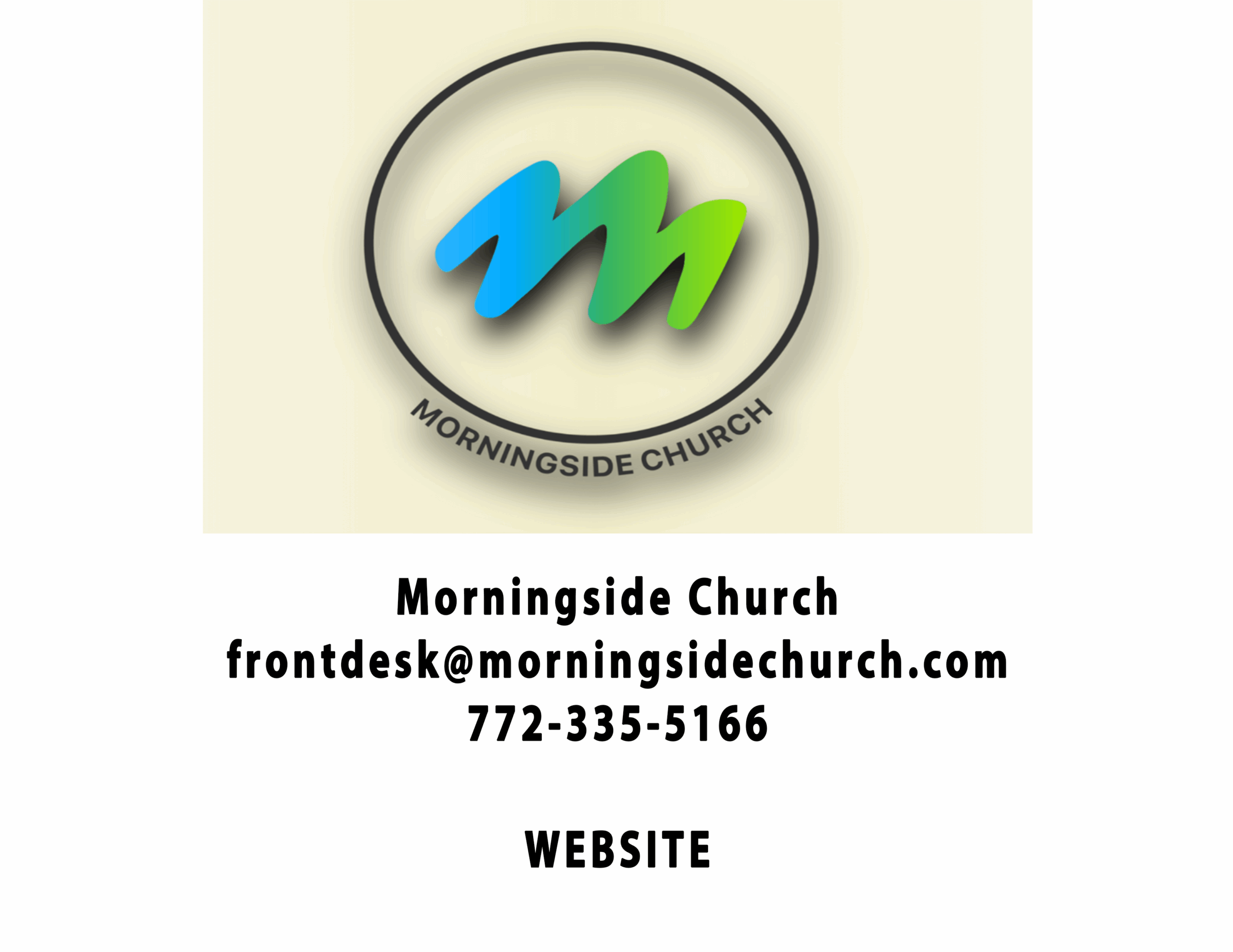 MORNINGSIDE CHURCH