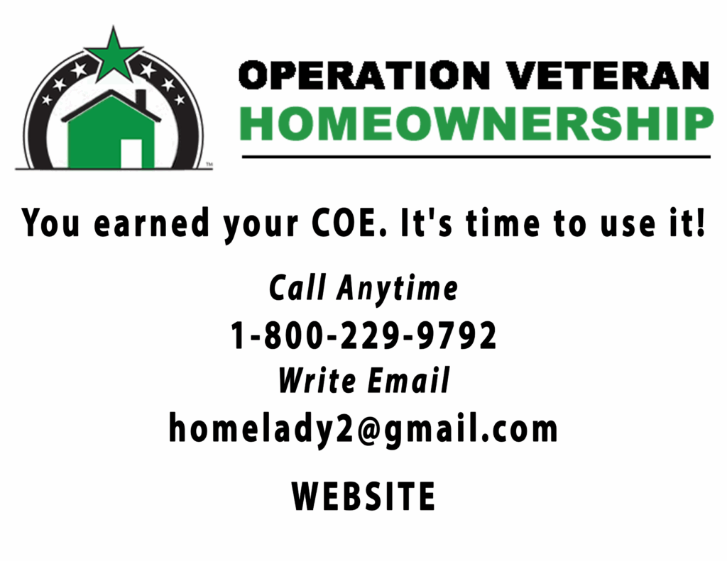 Operation Veteran Homeownership