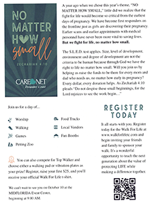 2026 WALK FOR LIFE Flyer2