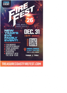 TCCA Fire Fest New Year's Eve